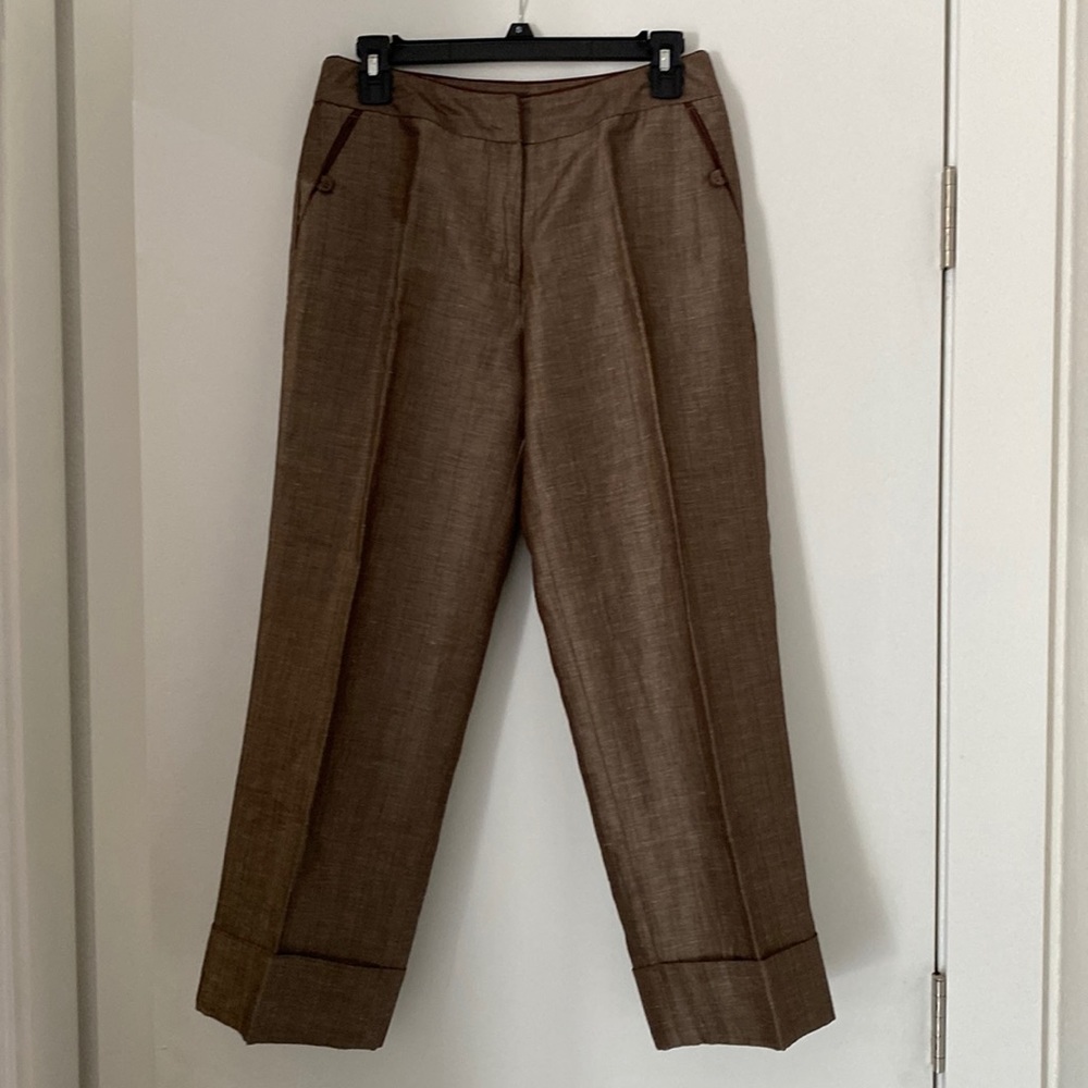 Linen Rayon pants. Size 0